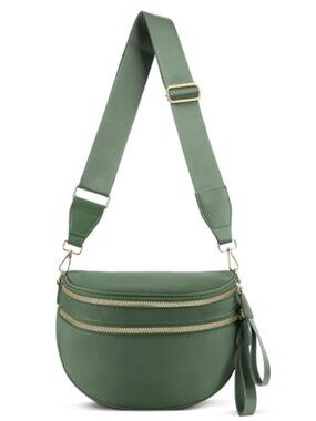 🆕 HICARRY Checkered Crossbody Bag Bum Bag for Women Checkered Purse Cross Body